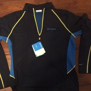 Columbia Omni-Wick 1/4 zipper pullover size:medium
